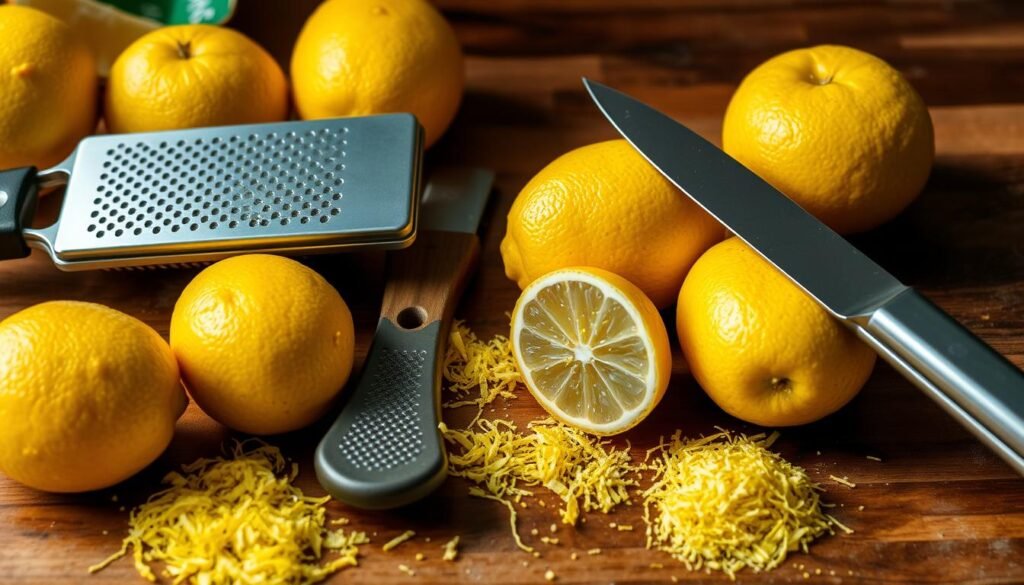 Lemon Zesting Techniques