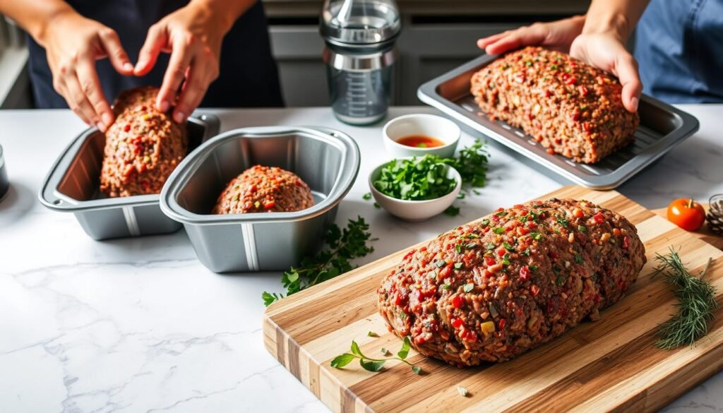 Meatloaf Shaping Techniques