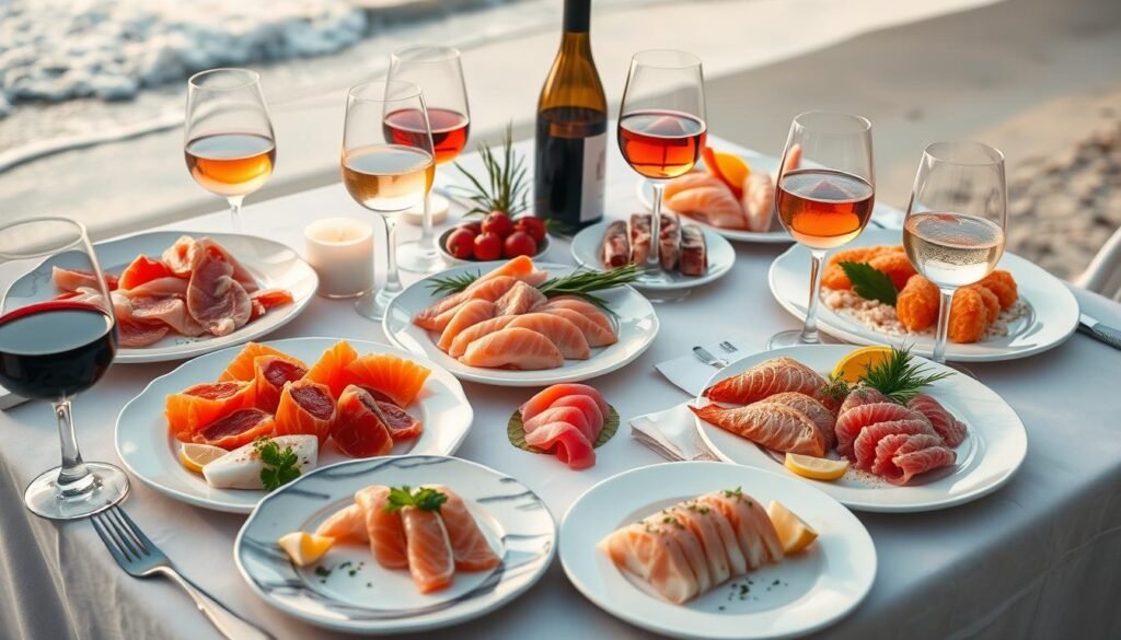 Wine and Seafood Pairing